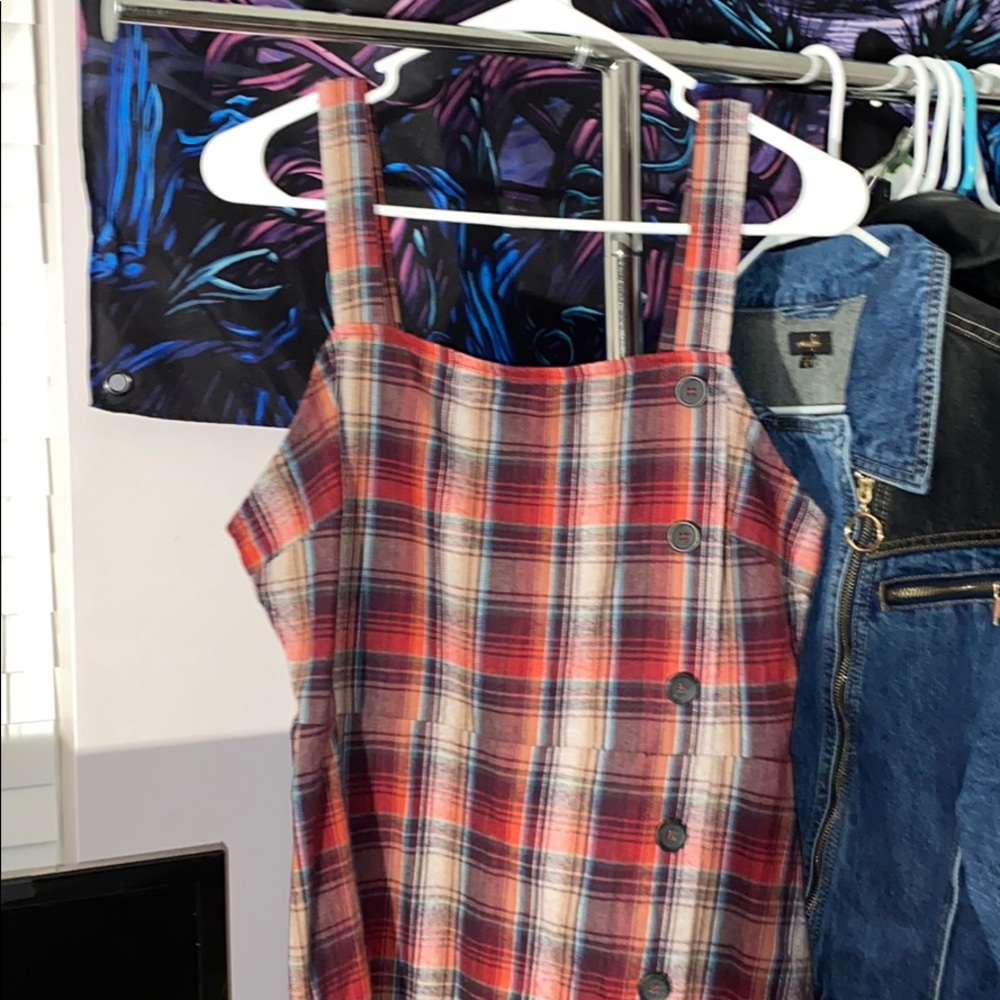 Plaid dress